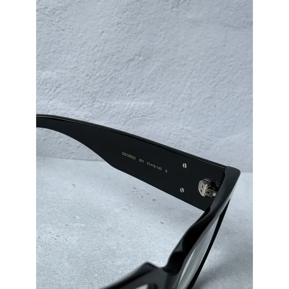 NEW Gucci GG1952O Black Thick Rim Eyeglasses Frames $515